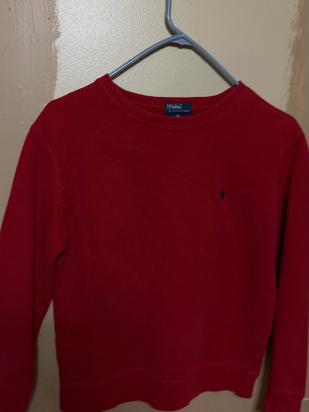 Polo by Ralph Lauren Red Crewneck Sweater kids Medium